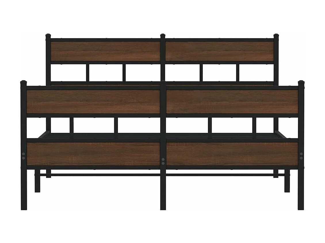 Bettgestell ohne Matratze mit Kopf- und Fußteil 140x200 cm