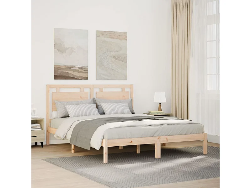 Massivholzbett Extra Lang ohne Matratze 160x210 cm