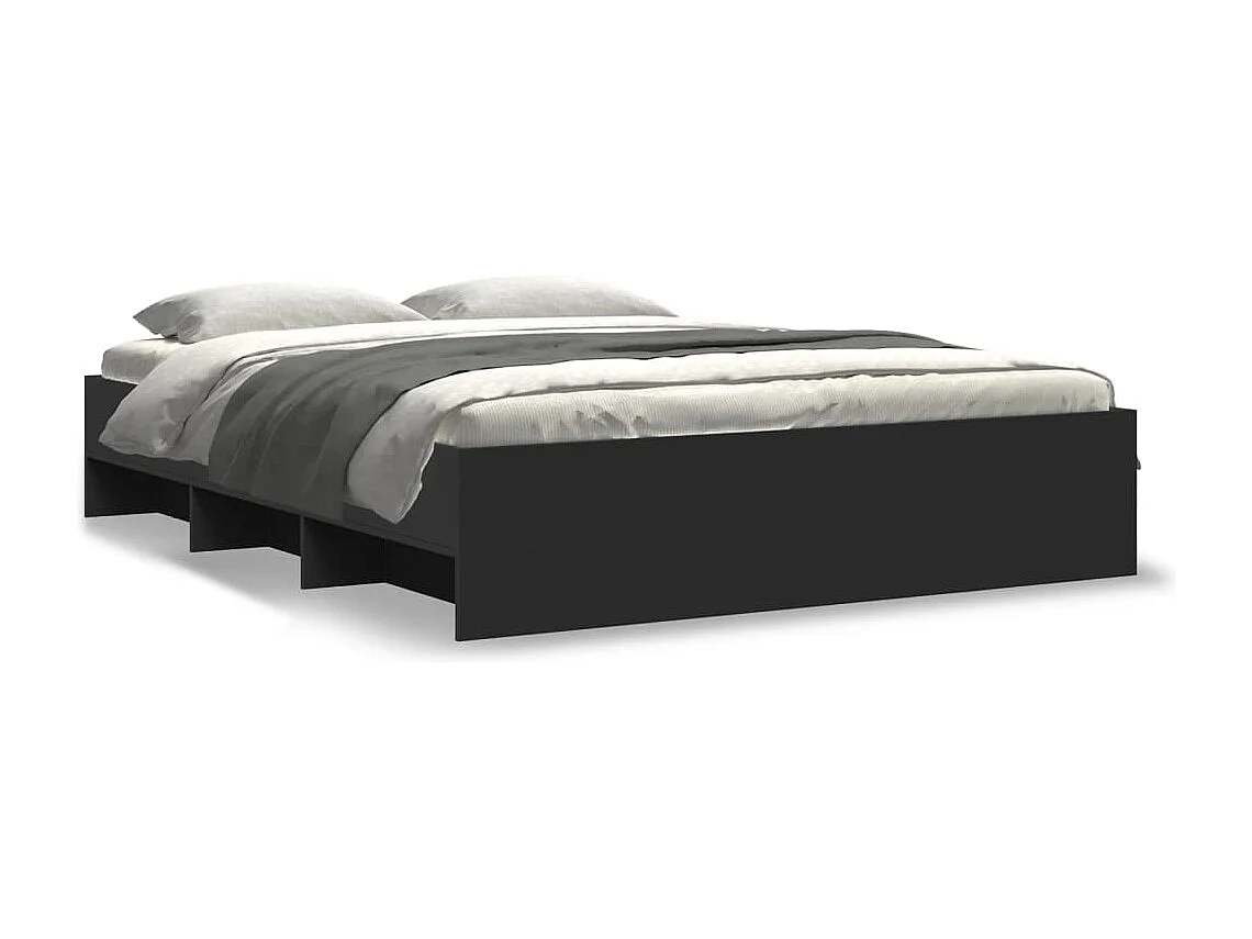 Giroletto Nero 150x200 cm in Legno Multistrato