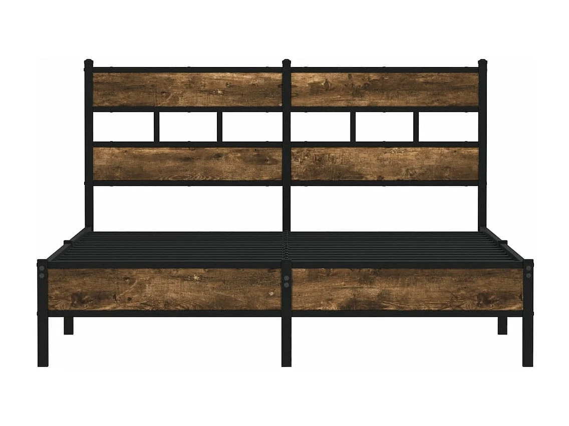 Cadre de lit sans matelas avec tête de lit 160x200 cm