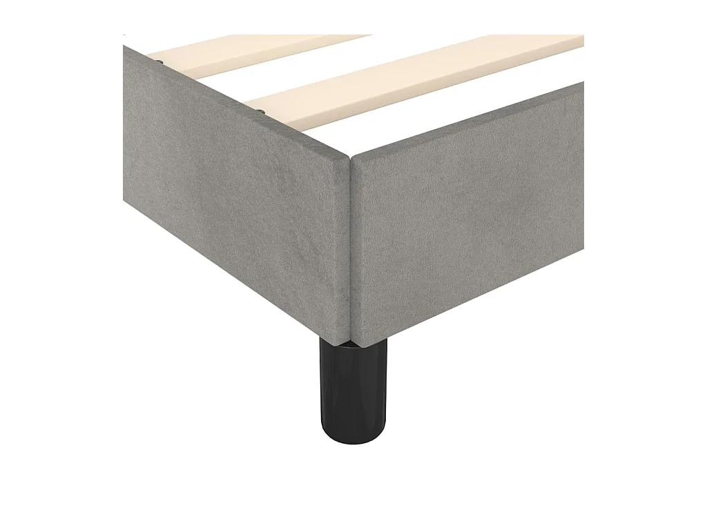 Giroletto Grigio Chiaro 120x190 cm Velluto