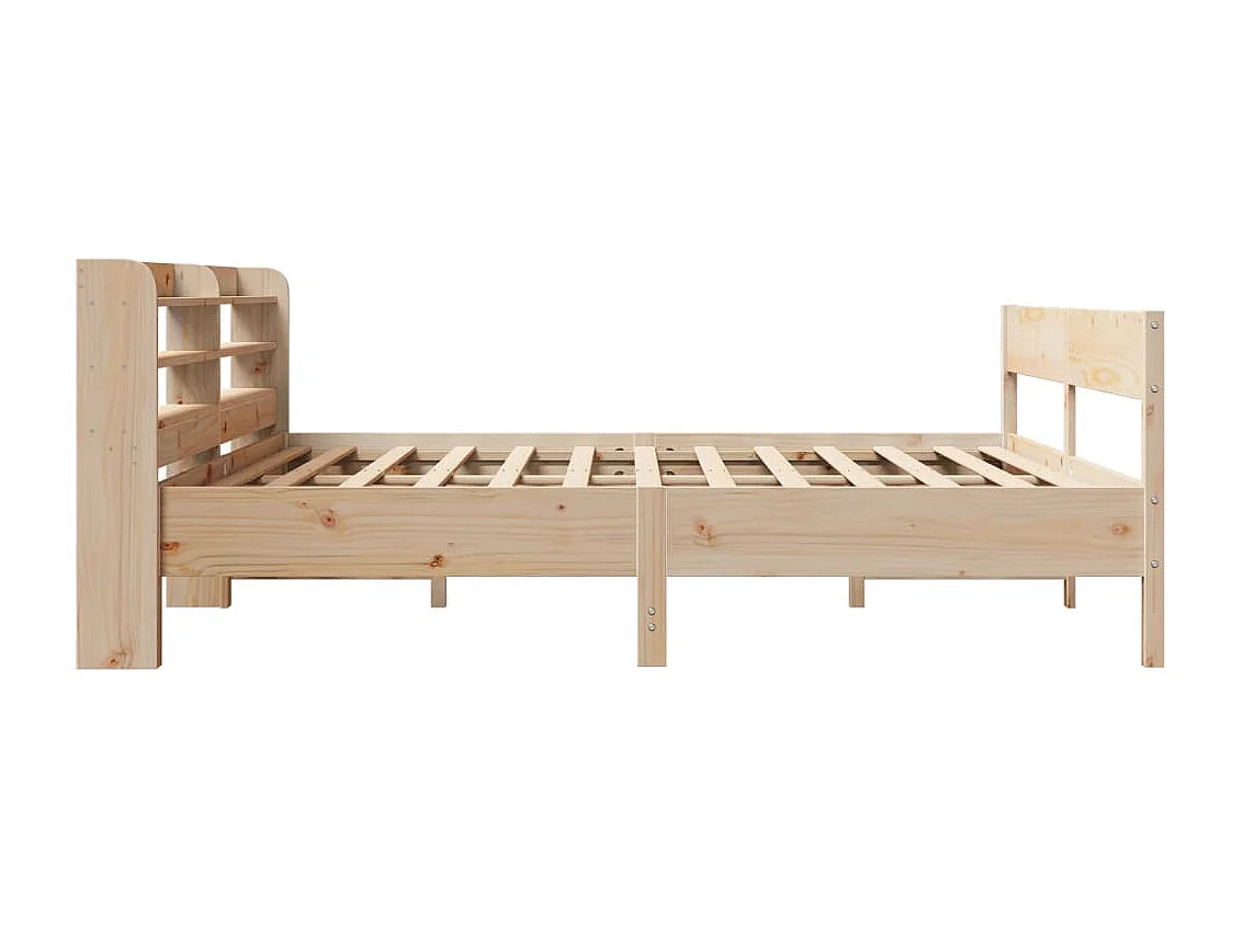 Cadre de lit sans matelas 180x200 cm bois massif de pin