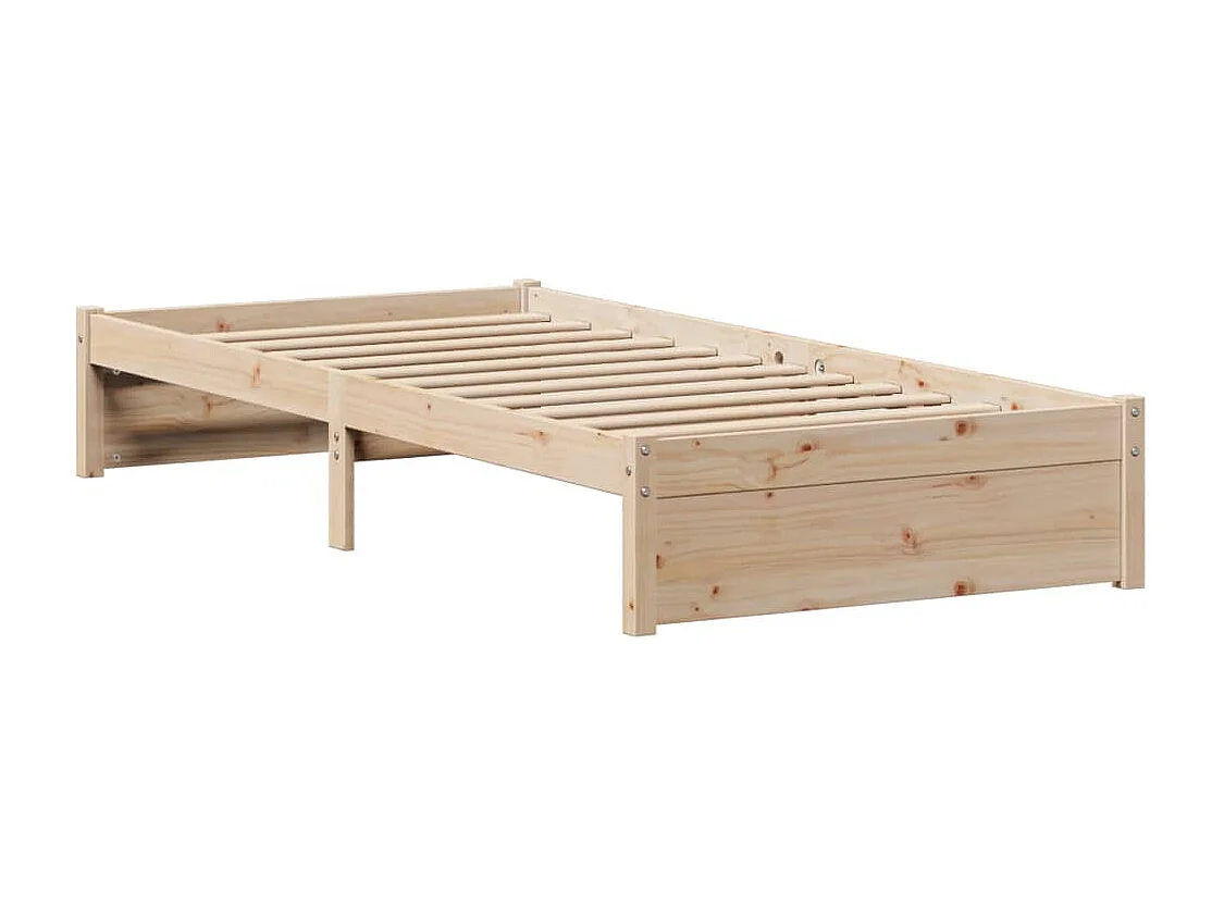 Bedframe zonder matras massief grenenhout 90x200 cm