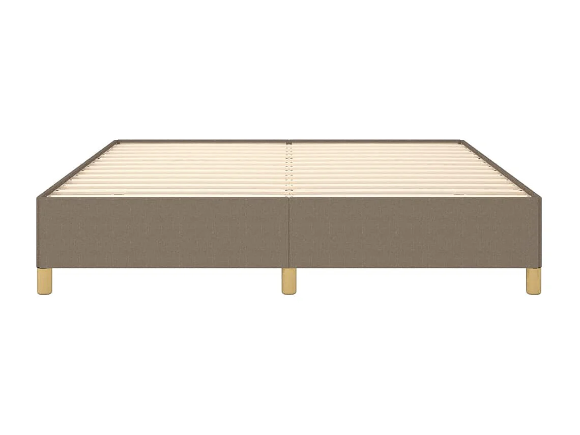 Giroletto senza Materasso Tortora 180x200 cm in Tessuto