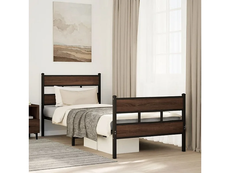 Giroletto senza Materasso con Testiera e Pediera 75x190 cm