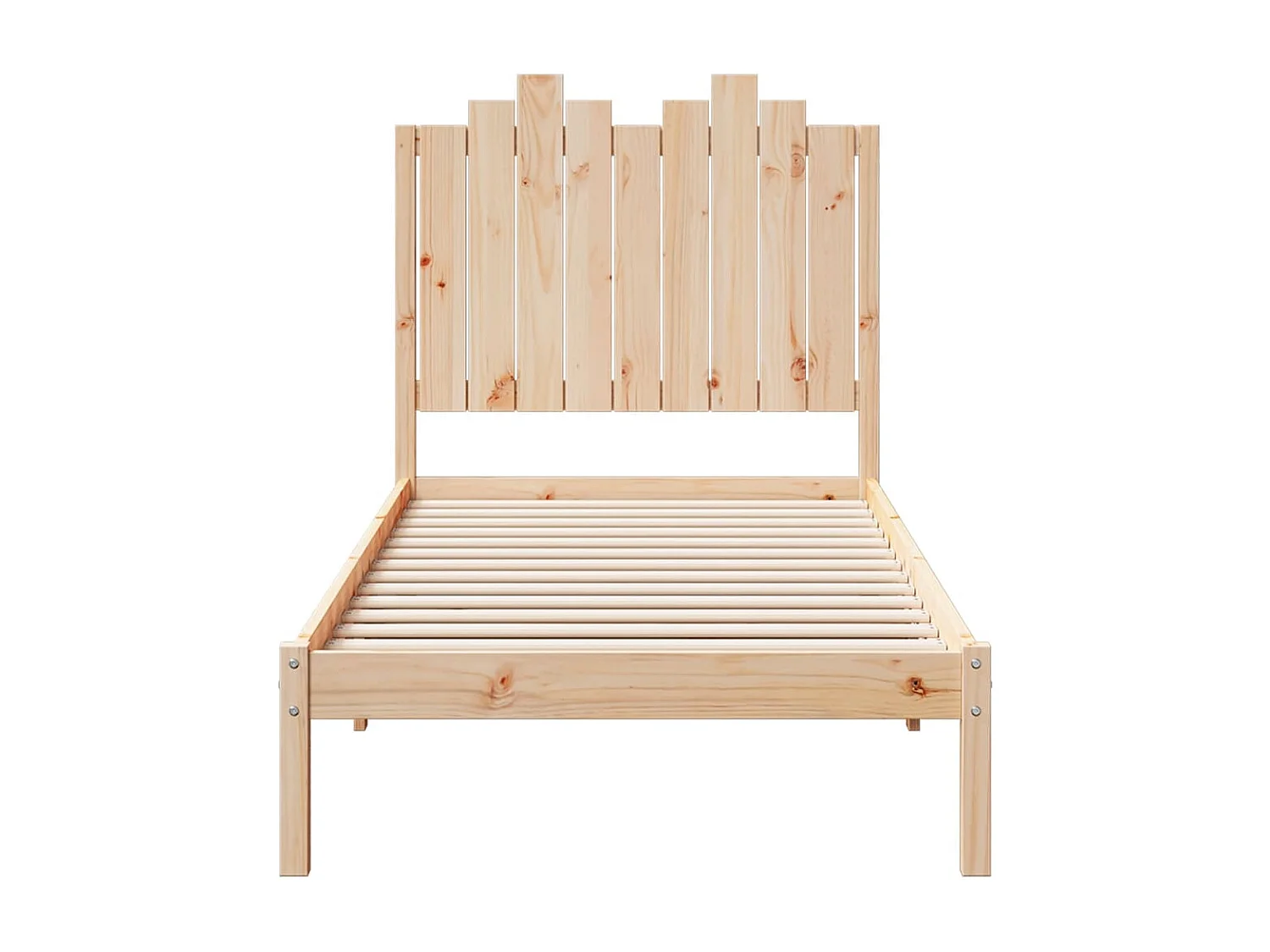 Massivholzbett Extra Lang ohne Matratze 100x220 cm