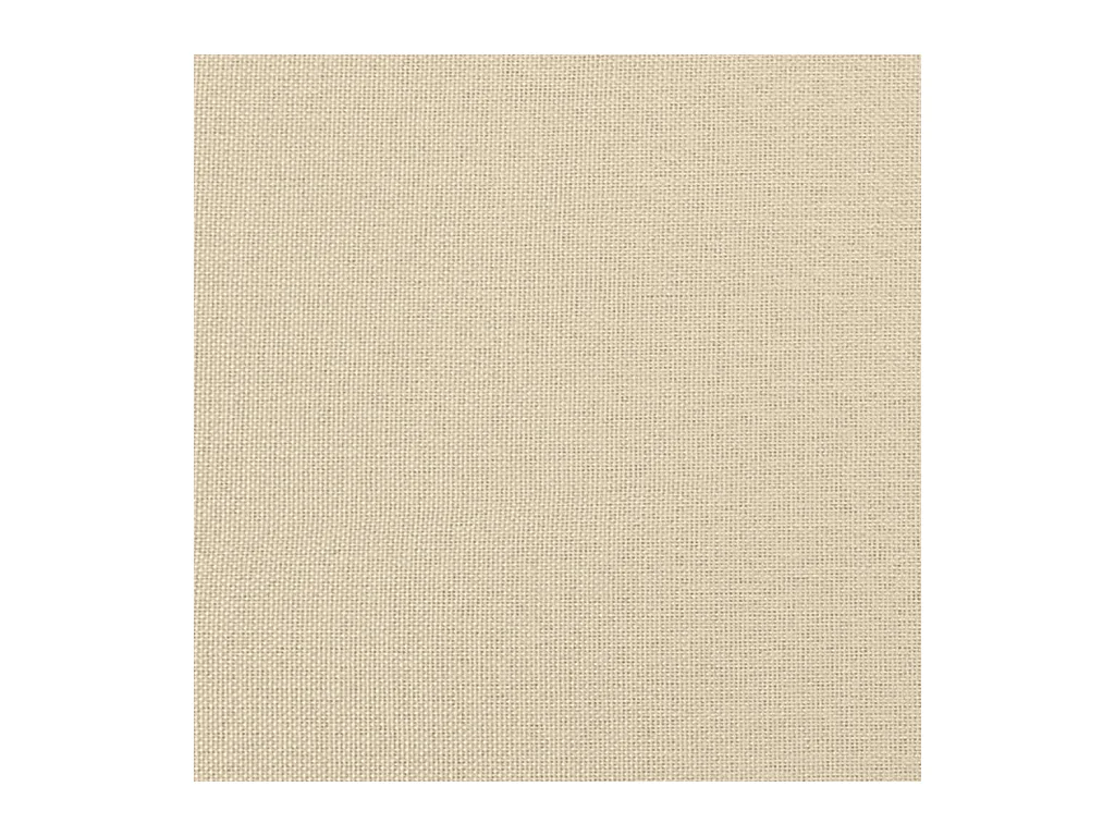 Estrutura de cama sem colchão 120x200 cm tecido cor creme
