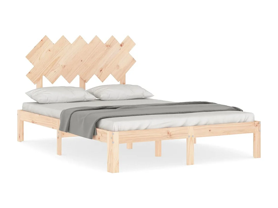 Giroletto con Testiera Small Double in Legno Massello