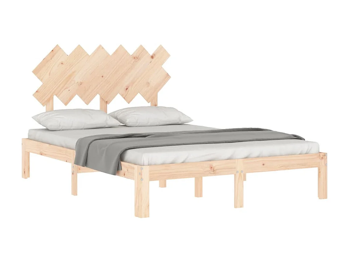 Giroletto con Testiera Small Double in Legno Massello