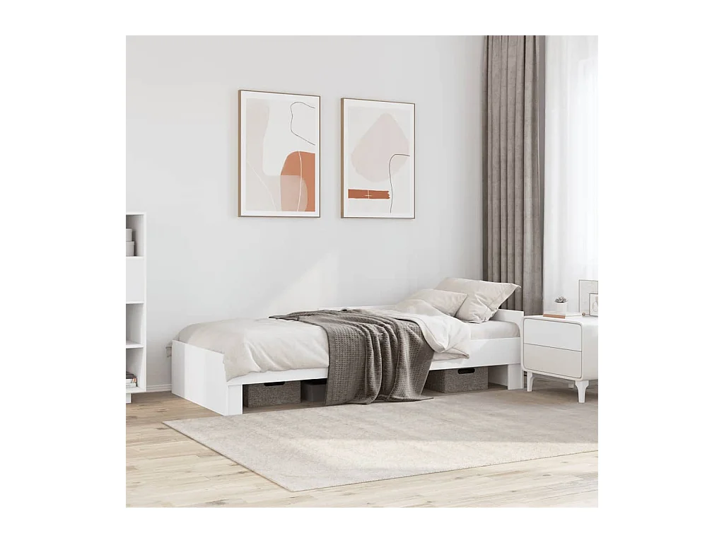 Giroletto Bianco 75x190 cm in Legno Multistrato
