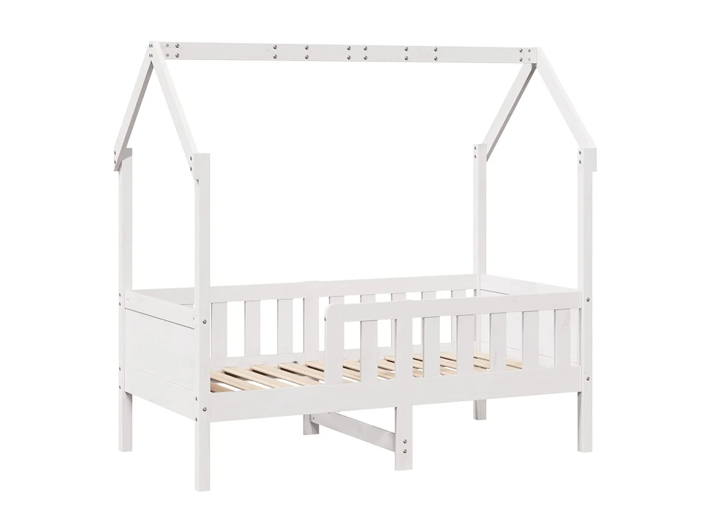 Cadre de lit enfant avec tiroirs sans matelas 70x140 cm bois