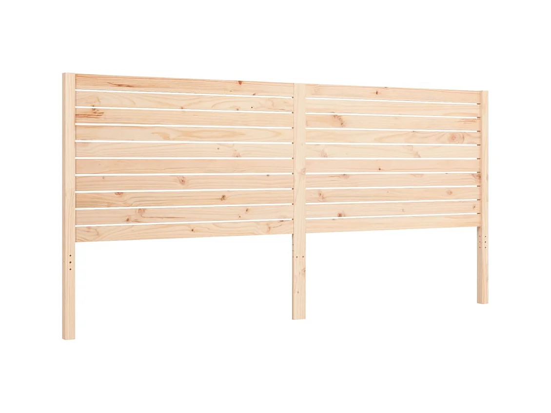 Giroletto con Testiera 200x200 cm in Legno Massello