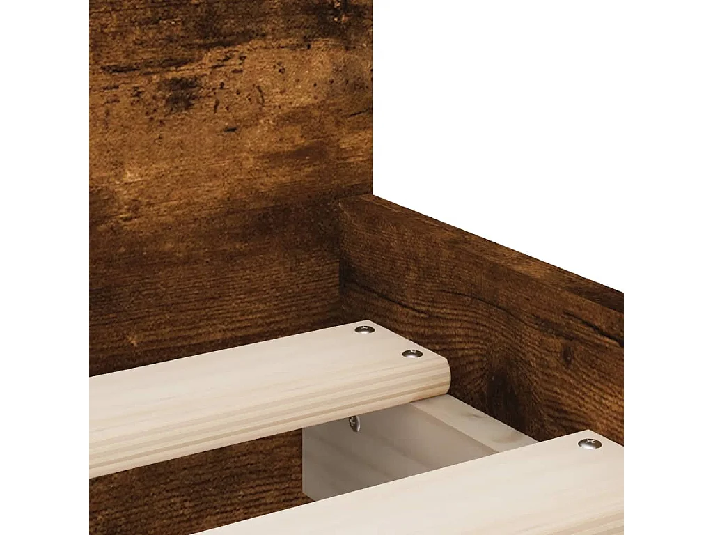 Giroletto con Cassetti Rovere Fumo 90x190 cm