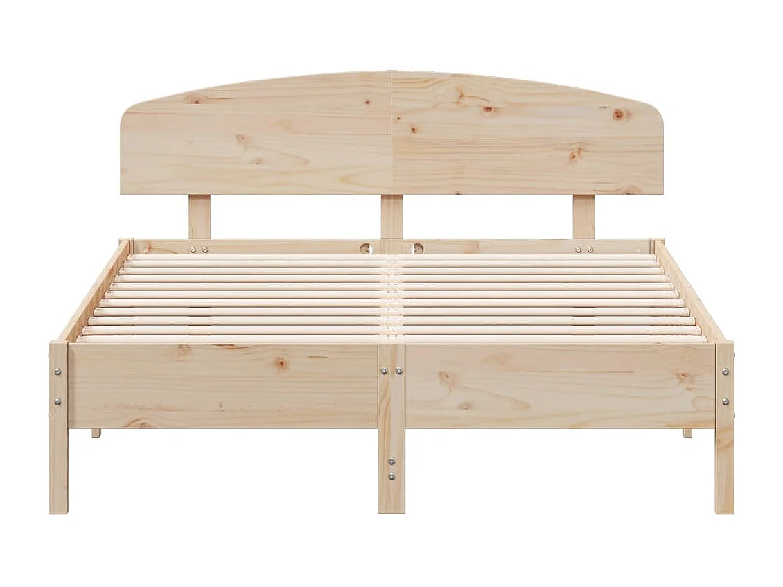 Giroletto senza Materasso 150x200 cm in Legno Massello di Pino