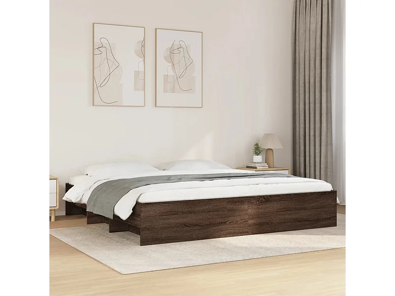 Giroletto Rovere Marrone 180x200 cm in Legno Multistrato