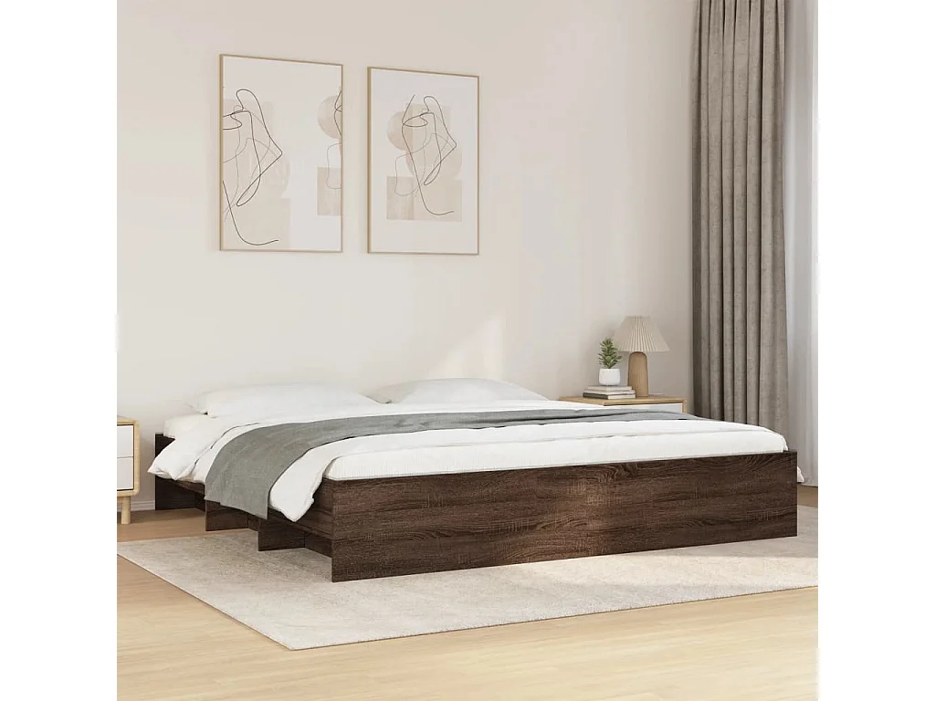 Giroletto Rovere Marrone 180x200 cm in Legno Multistrato