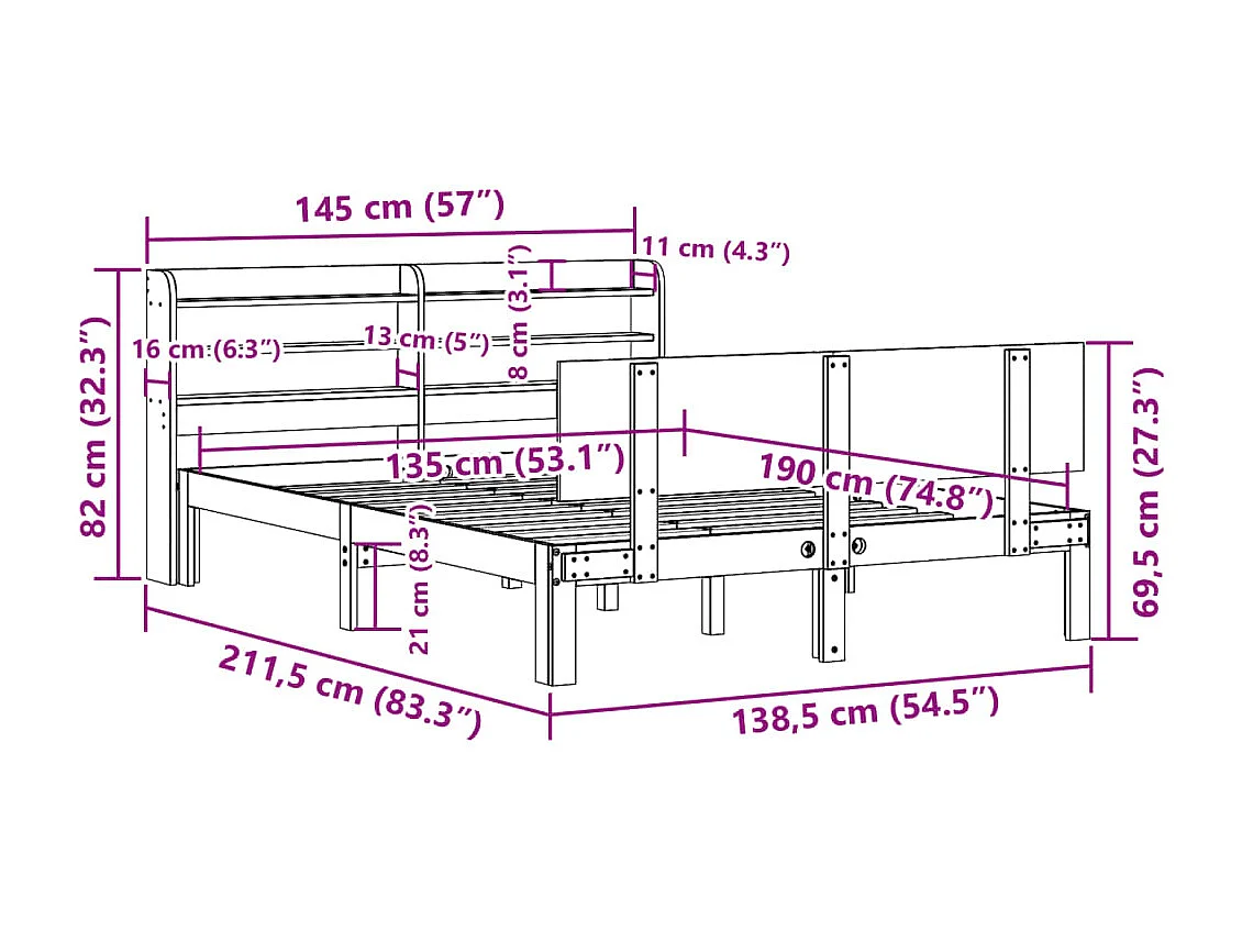 Bettgestell ohne Matratze Dunkelgrau 200x200 cm Samt