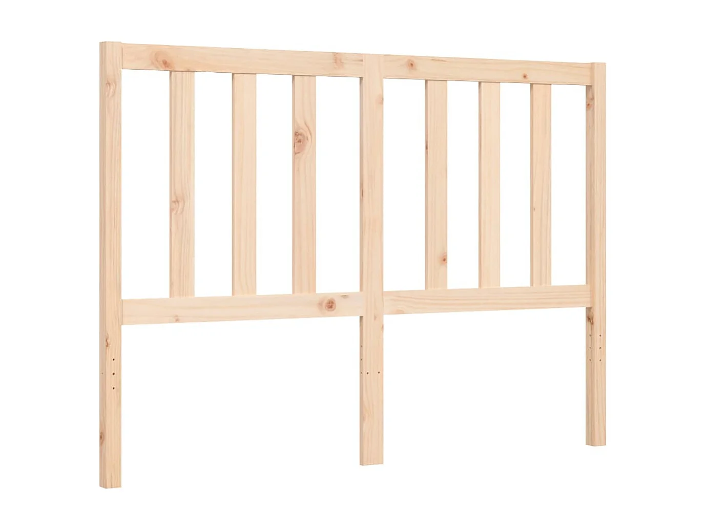 Massivholzbett ohne Matratze 140x190 cm Kiefernholz