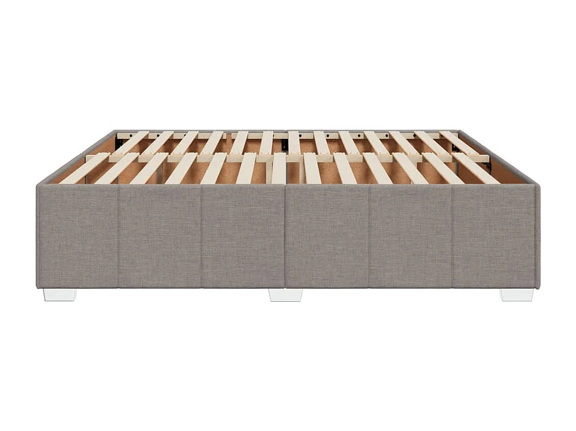 Giroletto senza Materasso Tortora 180x200 cm in Tessuto