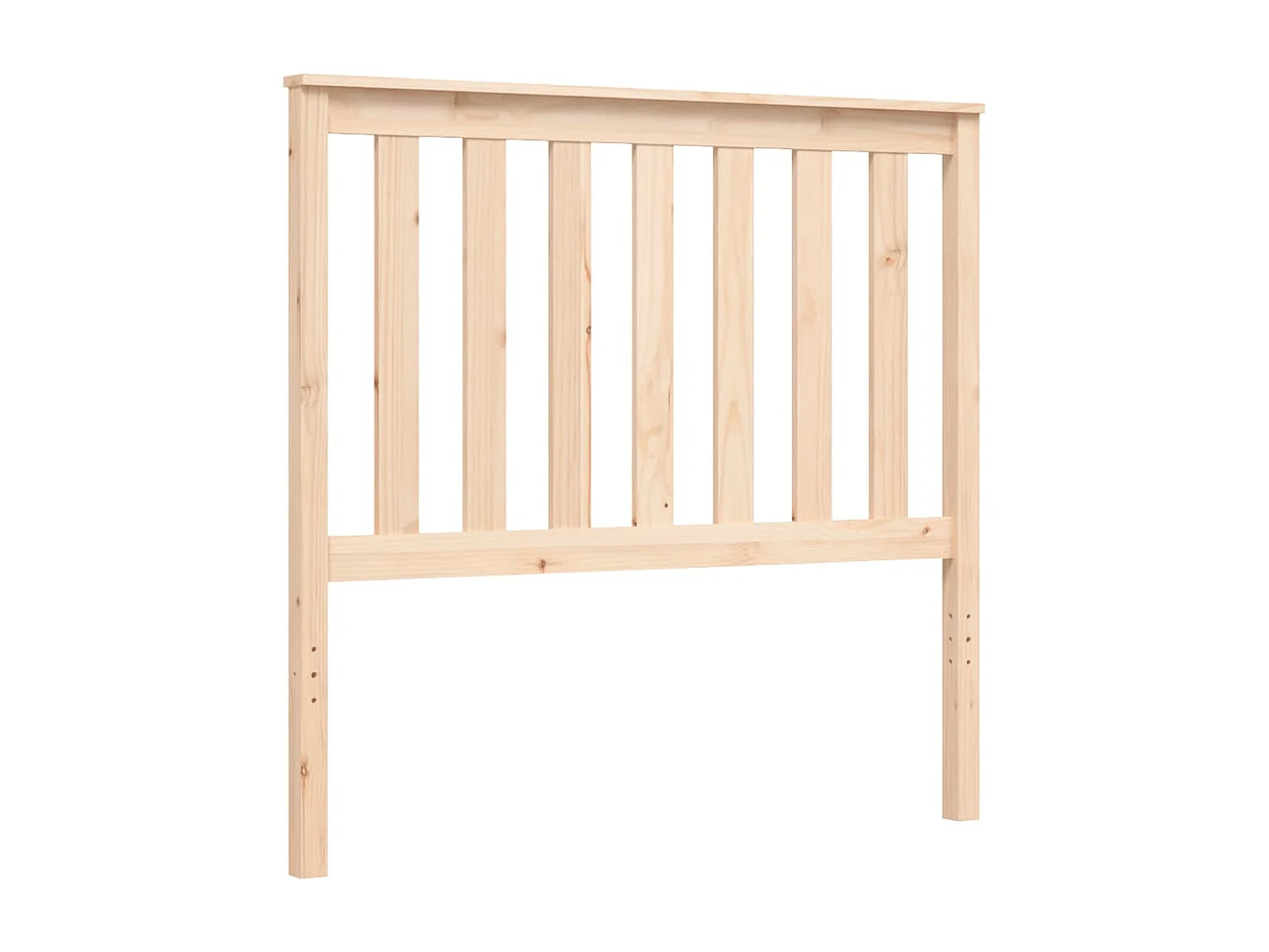 Cadre de lit sans matelas 100x200 cm bois massif