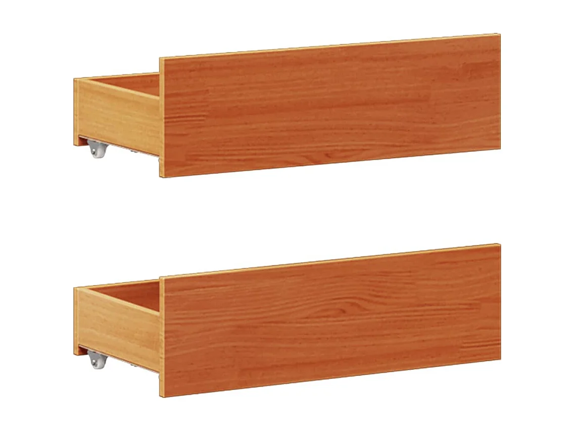 Cadre de lit sans matelas avec tête de lit 200x200 cm bois pin