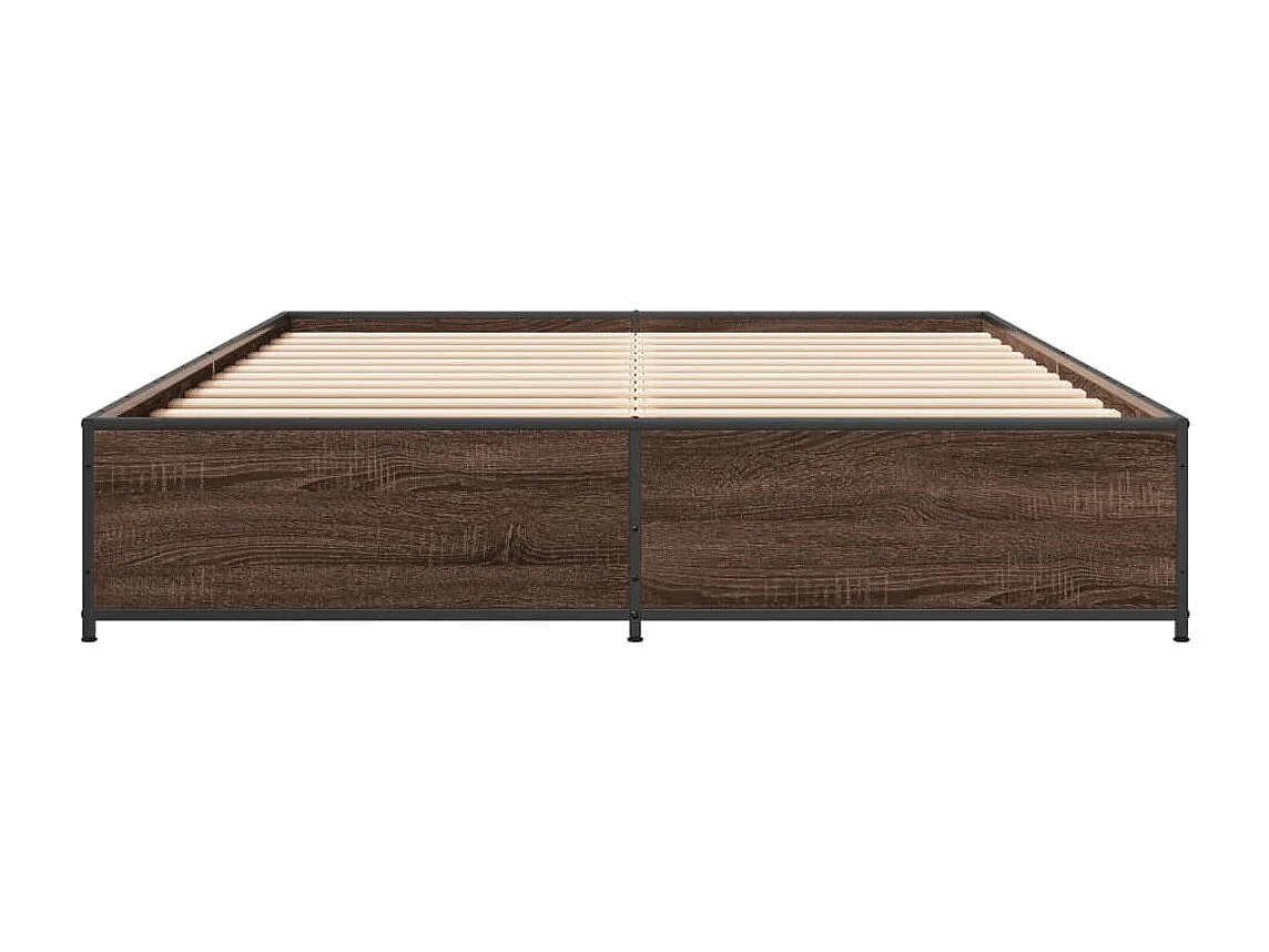 Giroletto Rovere Marrone 135x190cm in Legno Multistrato Metallo