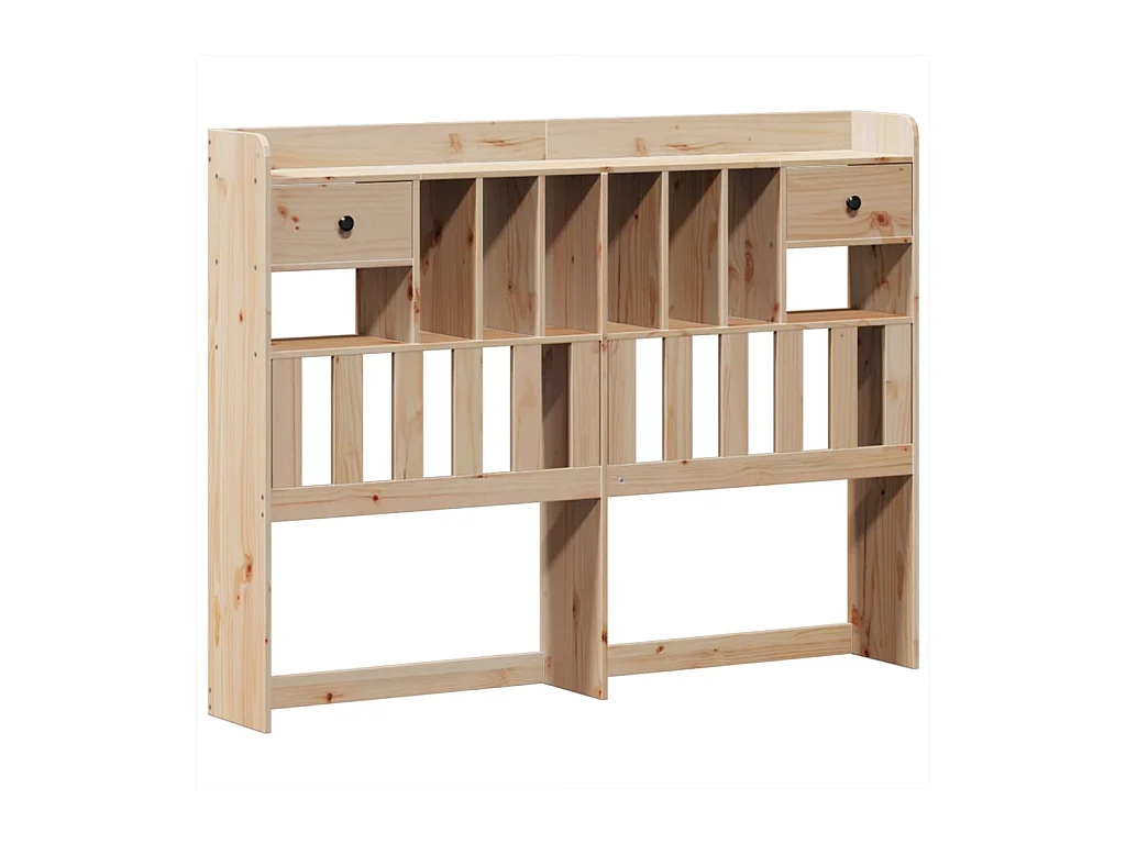 Cadre de lit sans matelas 160x200 cm bois massif de pin