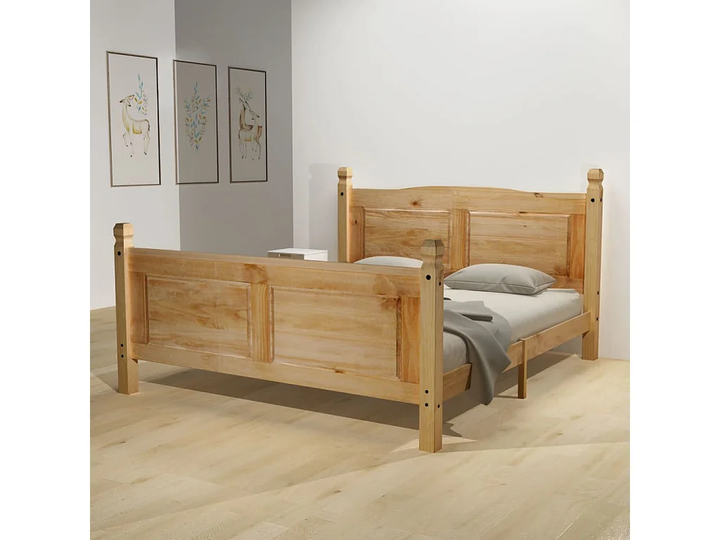 Giroletto Pino Messicano senza Materasso Corona 160x200 cm