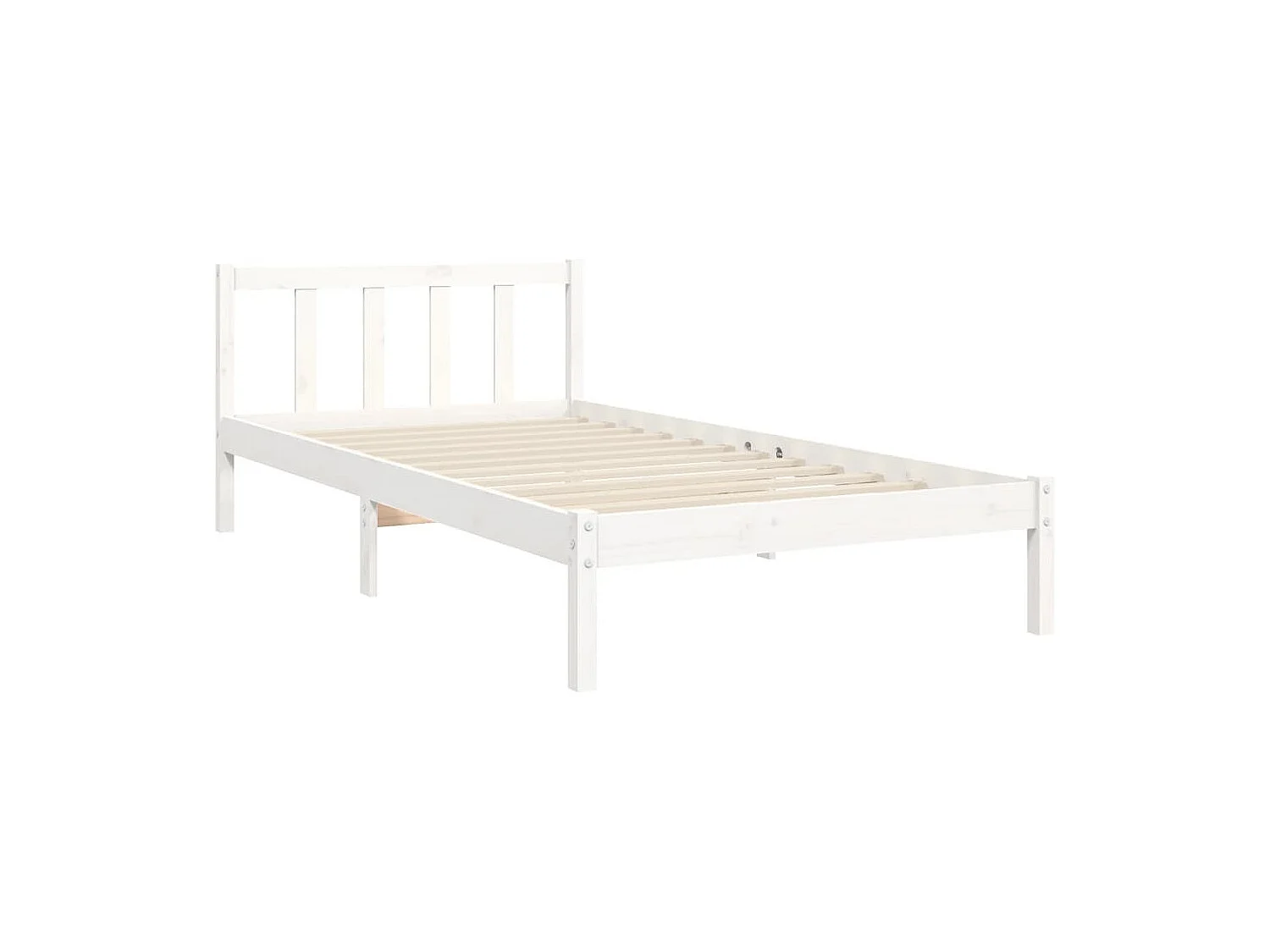 Bedframe massief hout 135x190 cm Double