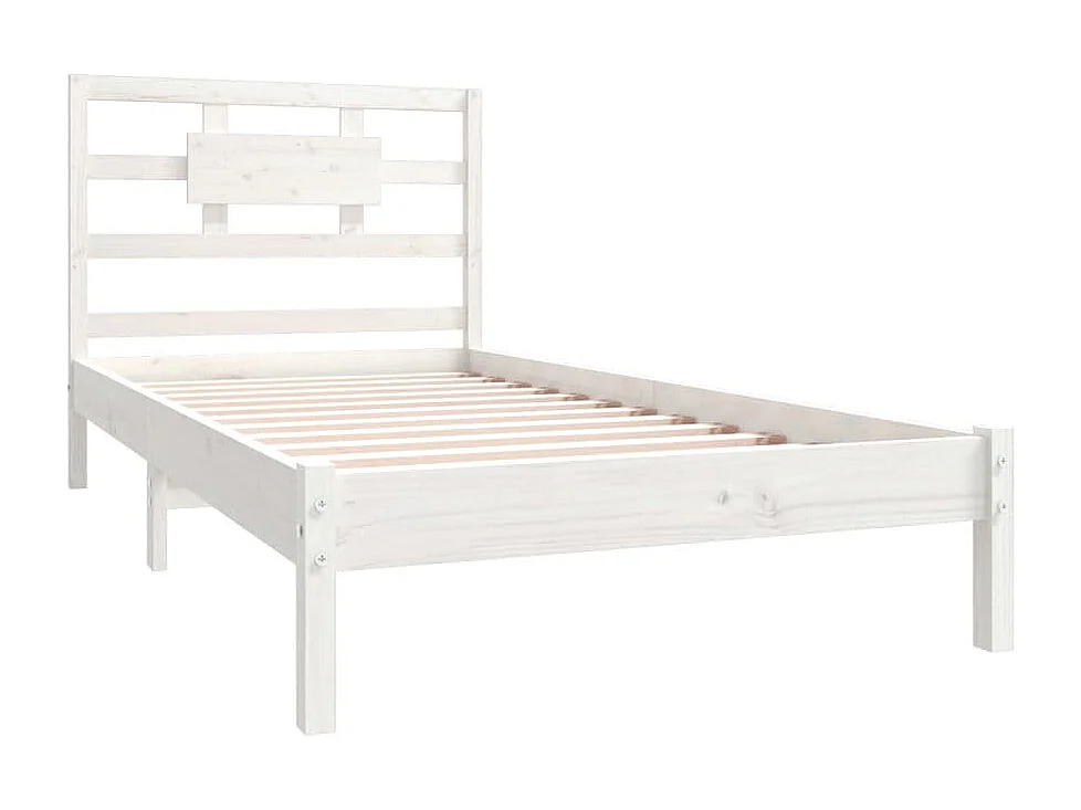 Giroletto Bianco in Legno Massello 100x200 cm