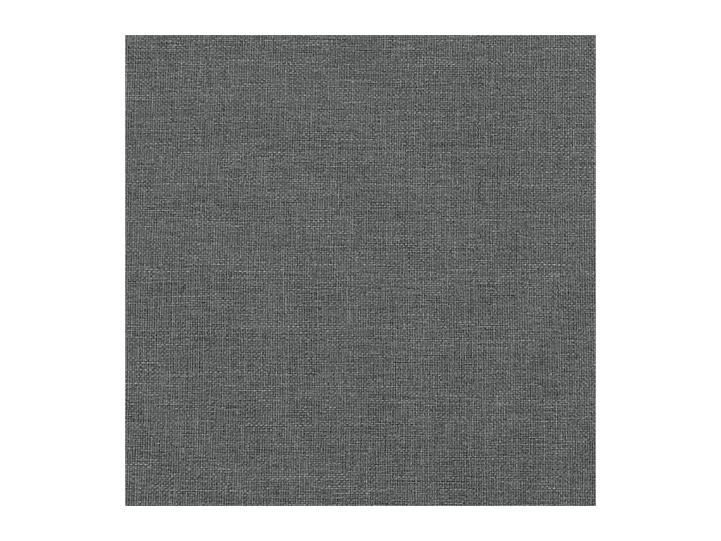 Cadre de lit sans matelas gris foncé 160x200 cm tissu