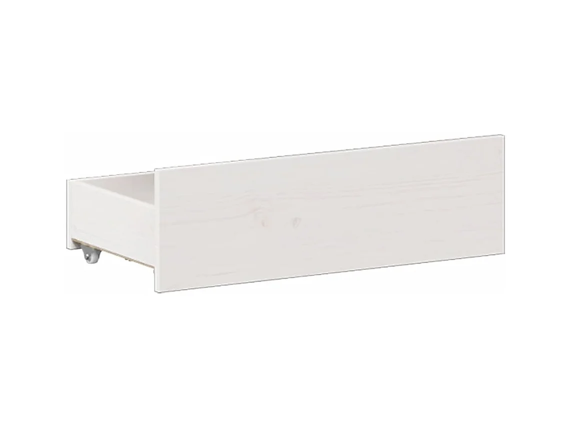 Cadre de lit sans matelas 120x200 cm bois de pin massif