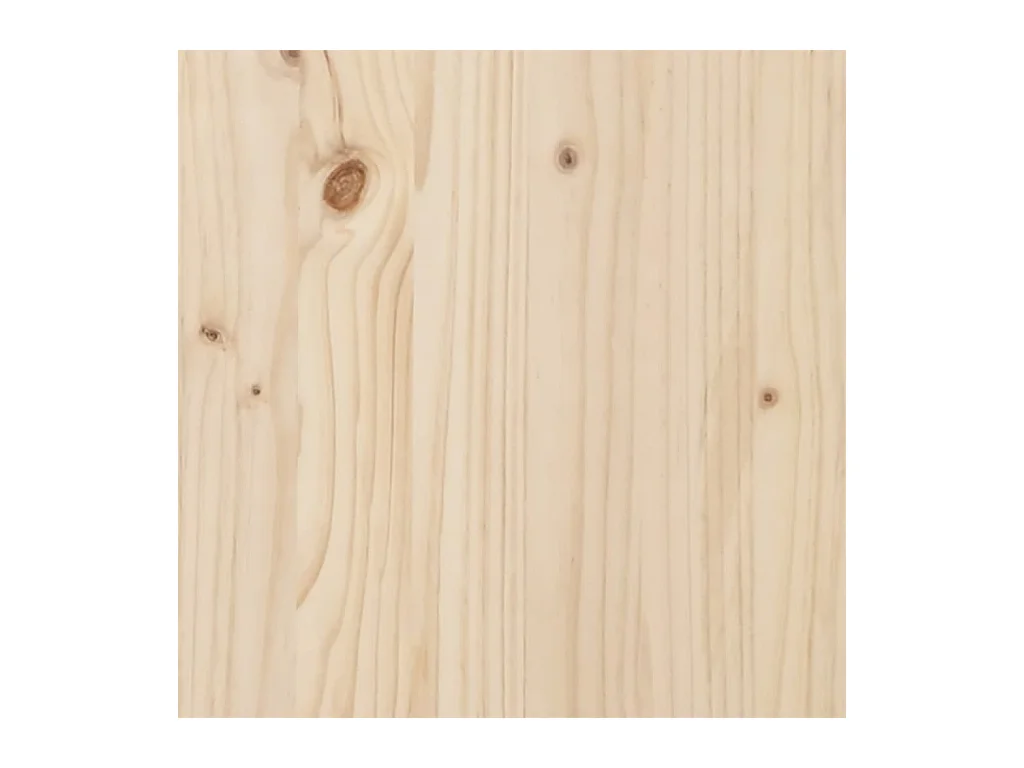 Cadre de lit sans matelas 120x190 cm bois de pin massif