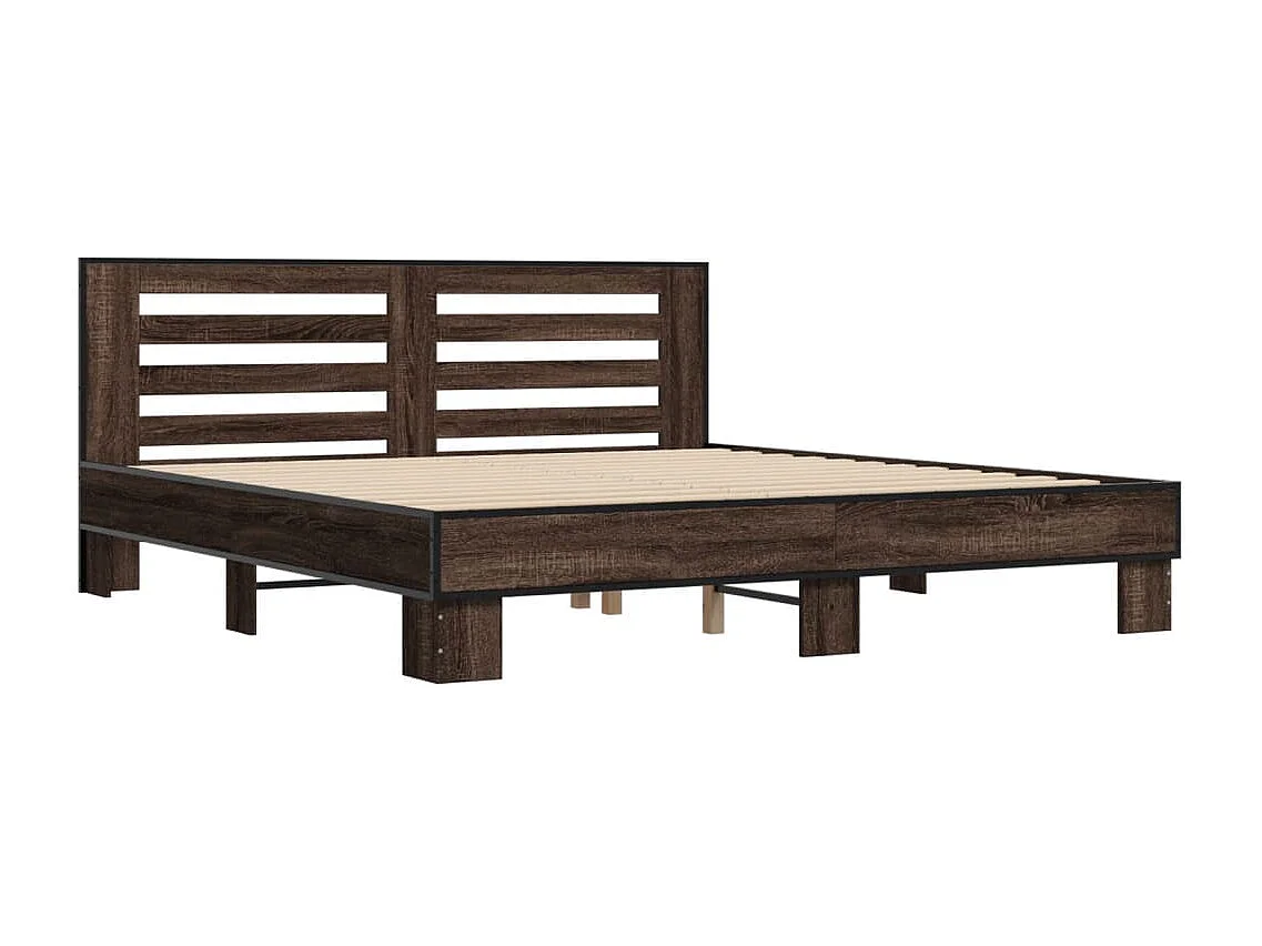 Giroletto Rovere Marrone 200x200cm in Legno Multistrato Metallo