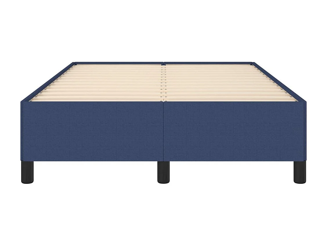 Bettgestell Blau 120x190 cm Stoff