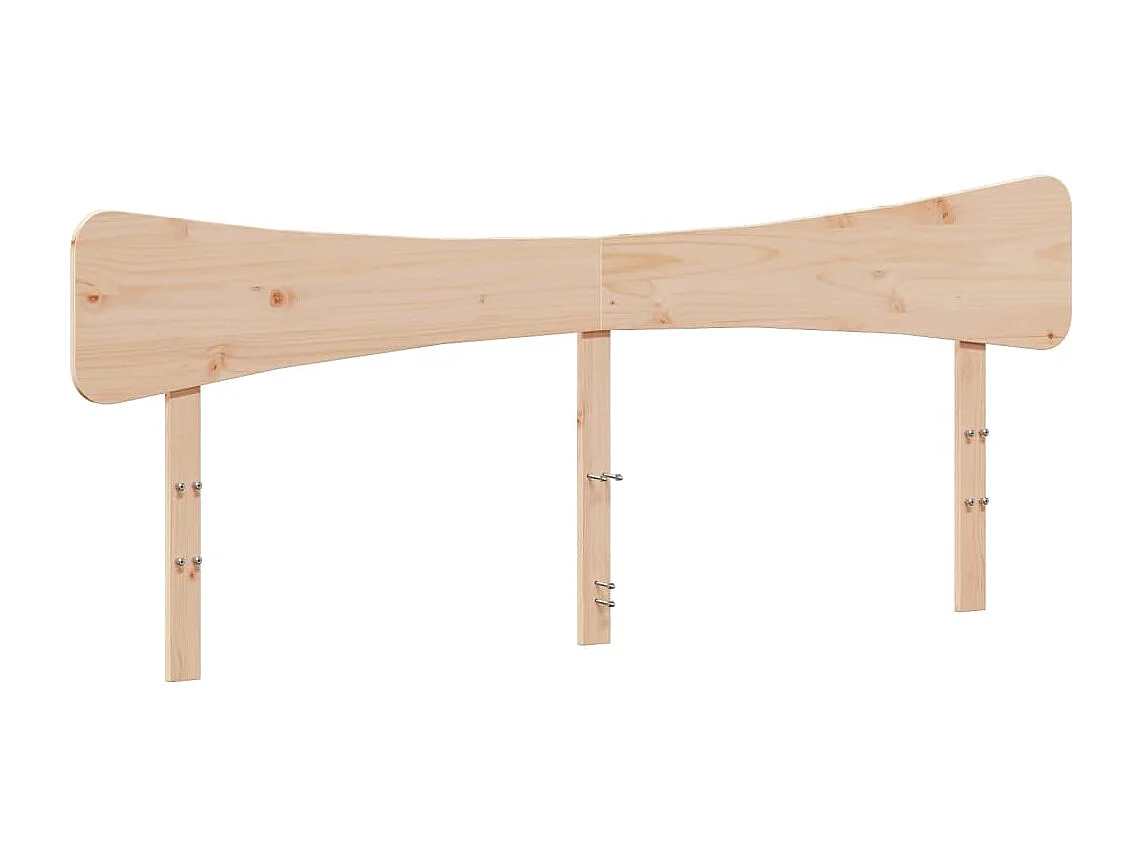 Massivholzbett ohne Matratze 200x200 cm Kiefer