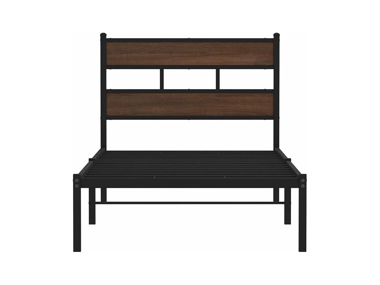 Cadre de lit sans matelas avec tête de lit 100x190 cm