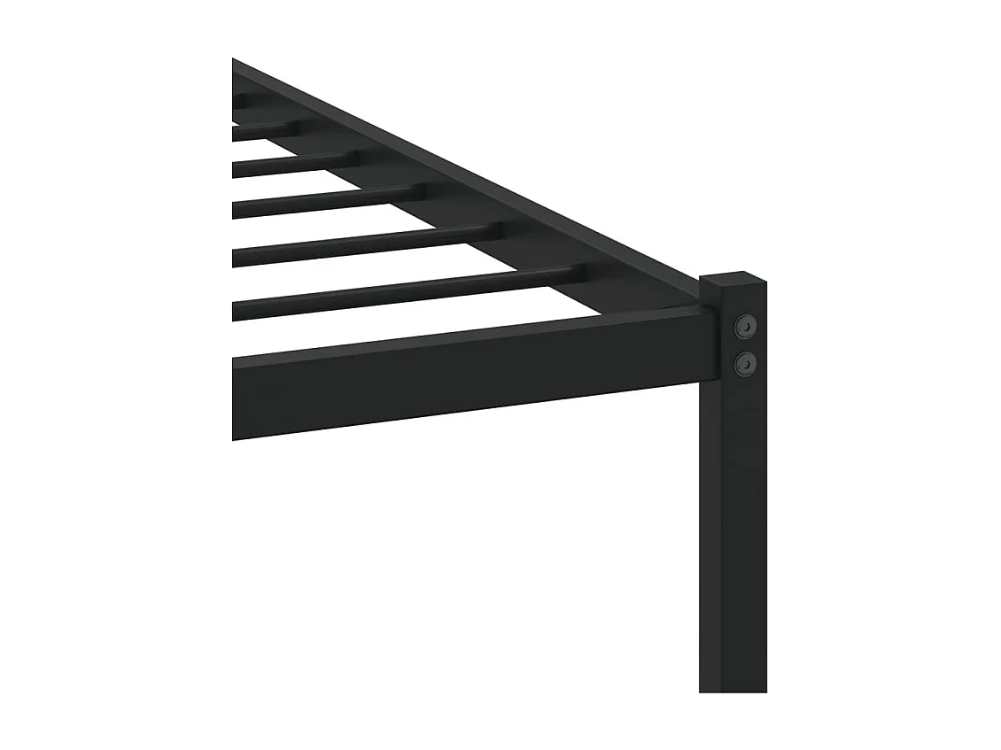 Cadre de lit sans matelas avec tête de lit 100x190 cm