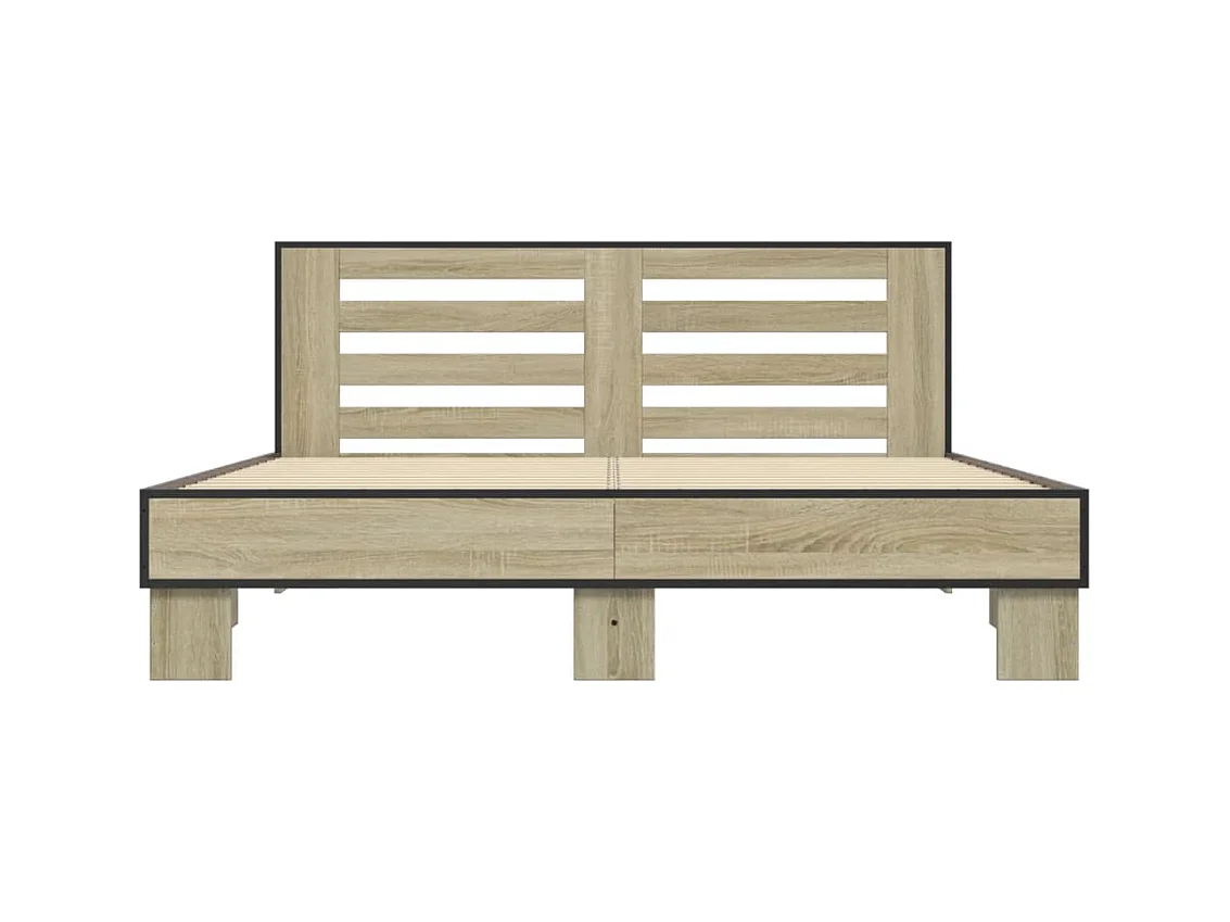 Giroletto Rovere Sonoma 150x200 cm in Legno Multistrato Metallo