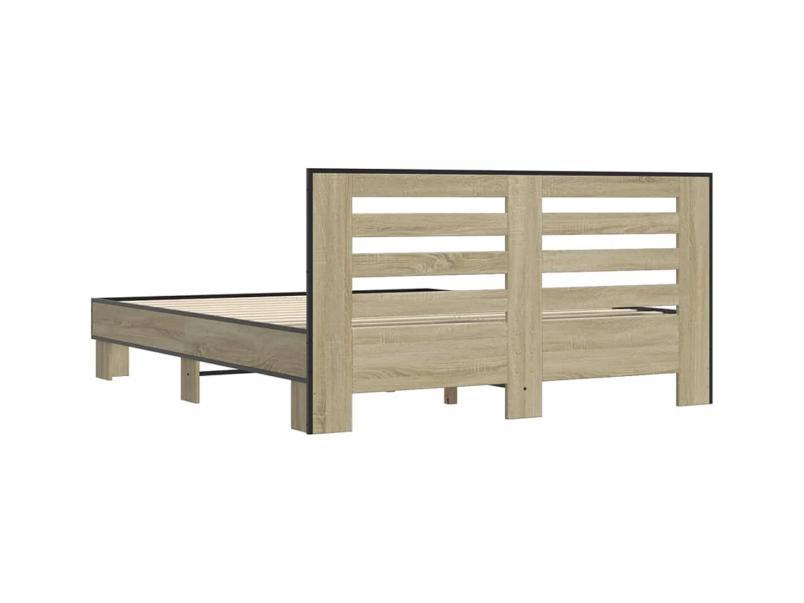 Giroletto Rovere Sonoma 150x200 cm in Legno Multistrato Metallo