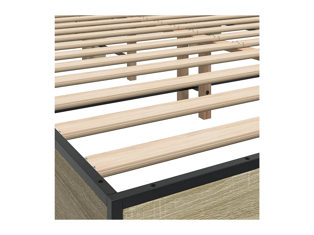 Giroletto Rovere Sonoma 150x200 cm in Legno Multistrato Metallo