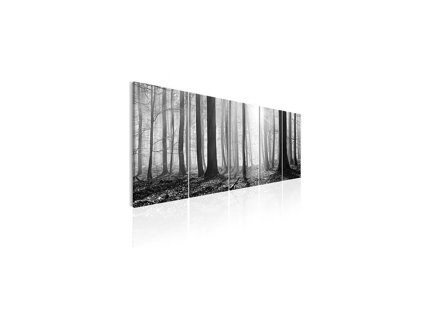 Tableau Monochrome Forest 200x80 cm