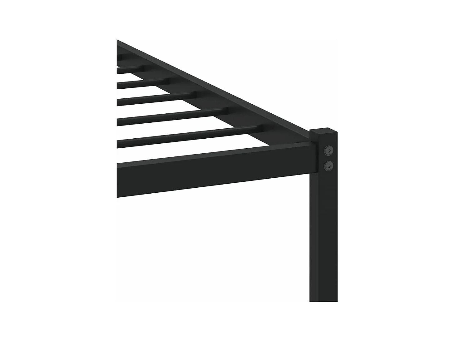 Cadre de lit sans matelas avec tête de lit 90x200 cm