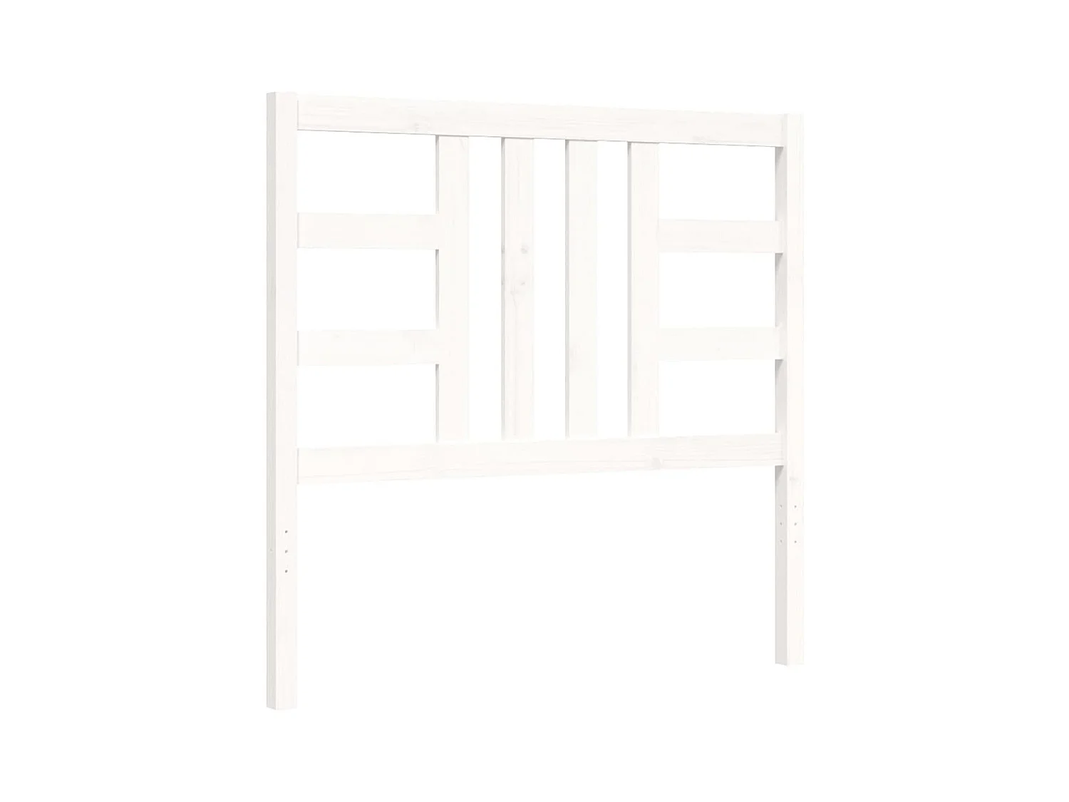 Cadre de lit sans matelas 100x200 cm bois massif de pin