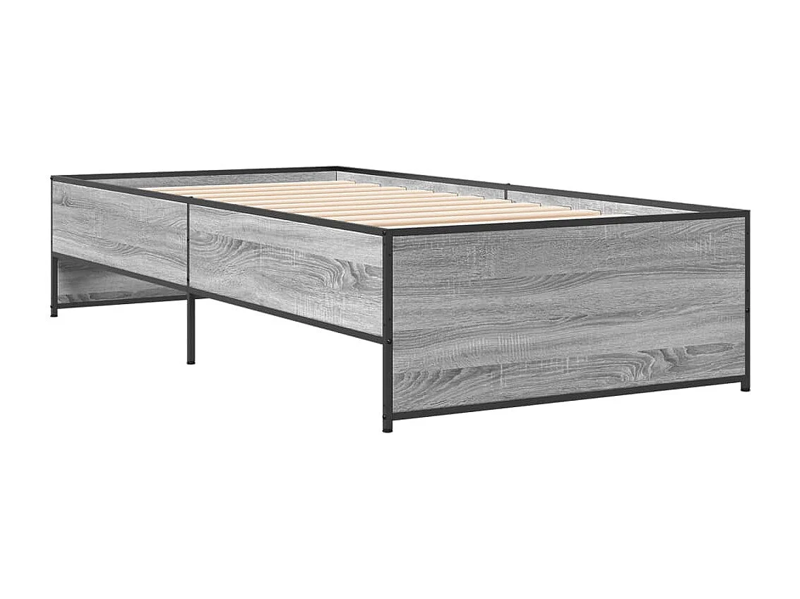 Giroletto senza Materasso Rovere Sonoma 90x190 cm