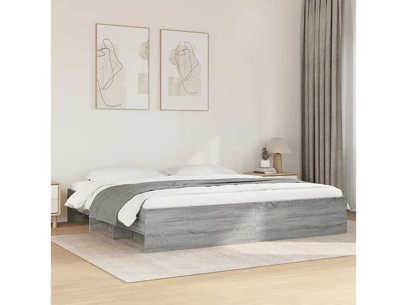 Giroletto Grigio Sonoma 200x200 cm in Legno Multistrato