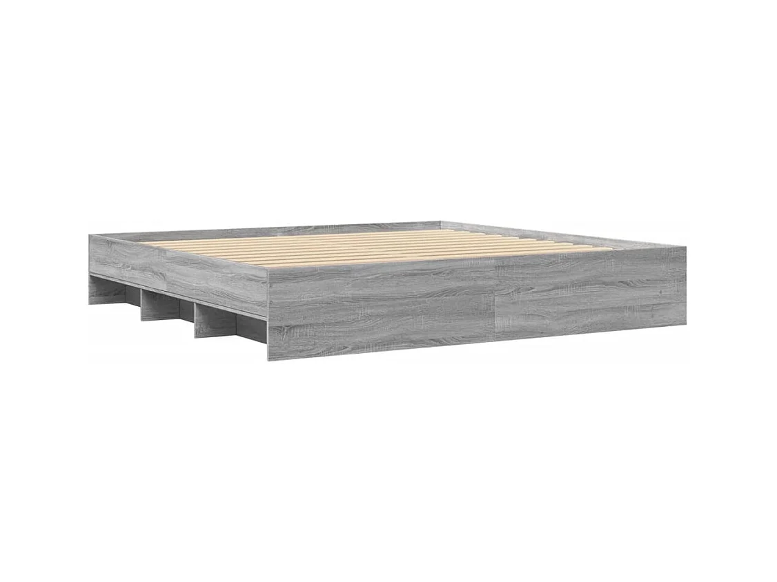 Giroletto Grigio Sonoma 200x200 cm in Legno Multistrato