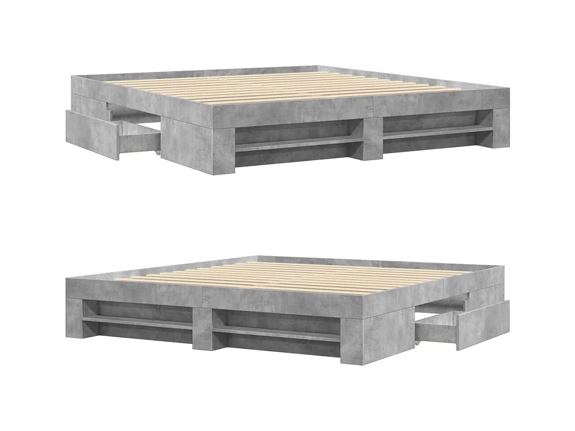 Giroletto Grigio Cemento 200x200 cm in Legno Multistrato