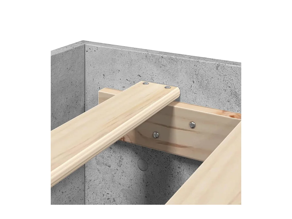 Giroletto Grigio Cemento 200x200 cm in Legno Multistrato