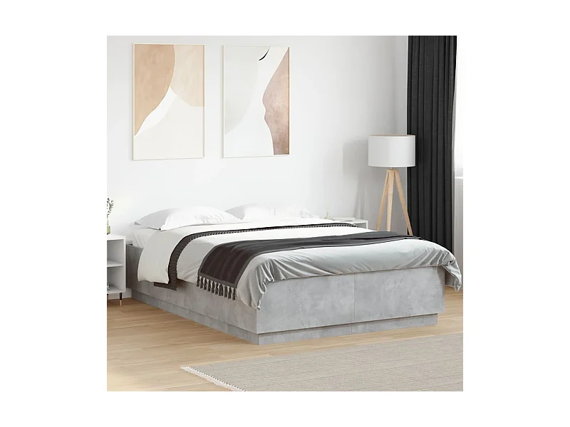 Giroletto Grigio Cemento 140x200 cm in Legno Multistrato